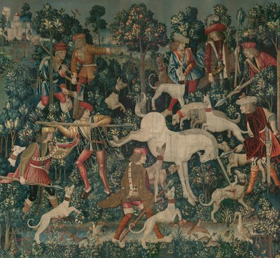 The Unicorn Defends Itself, c.1500 by Netherlandish School